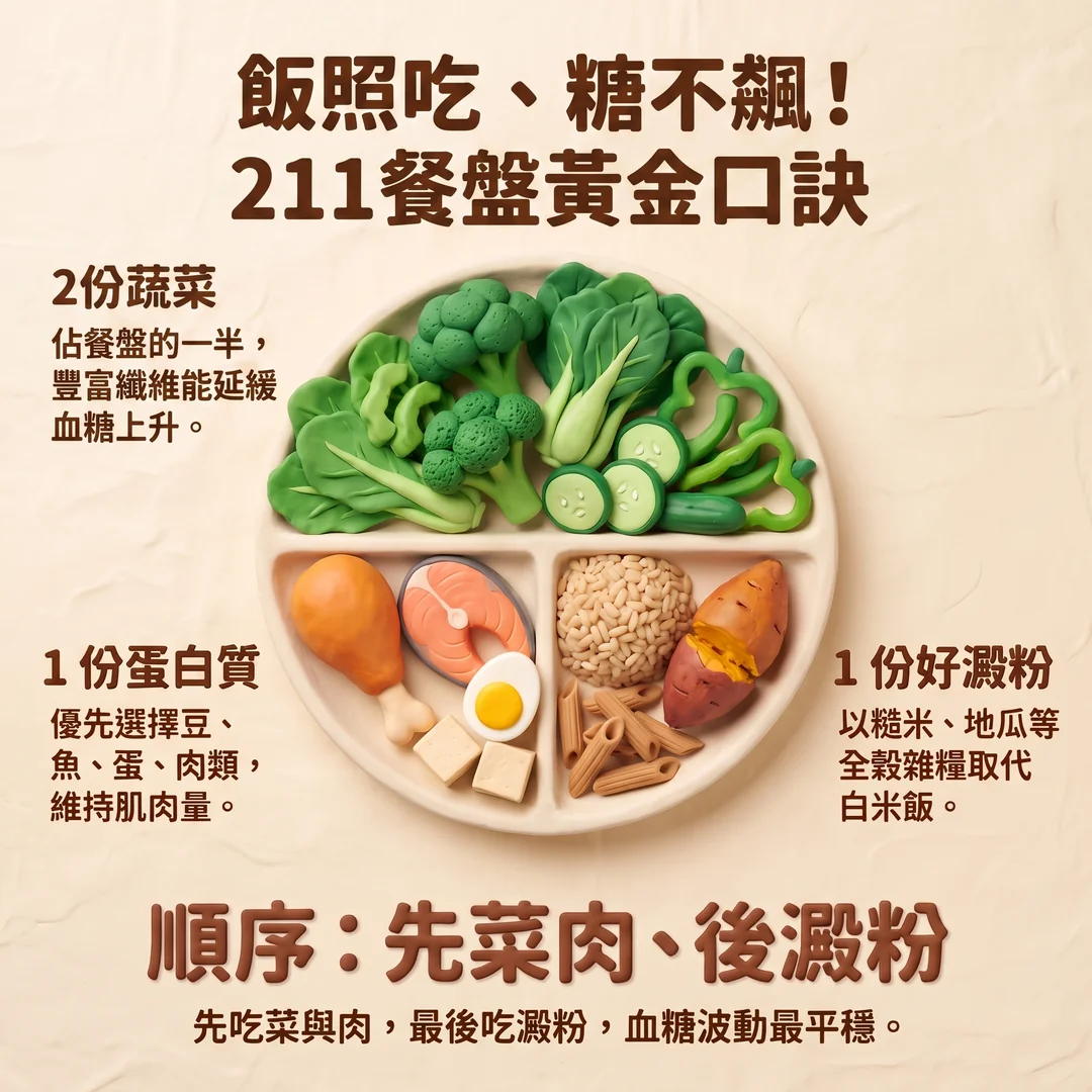 211餐盤黃金口訣指南(圖/AI生成製圖)