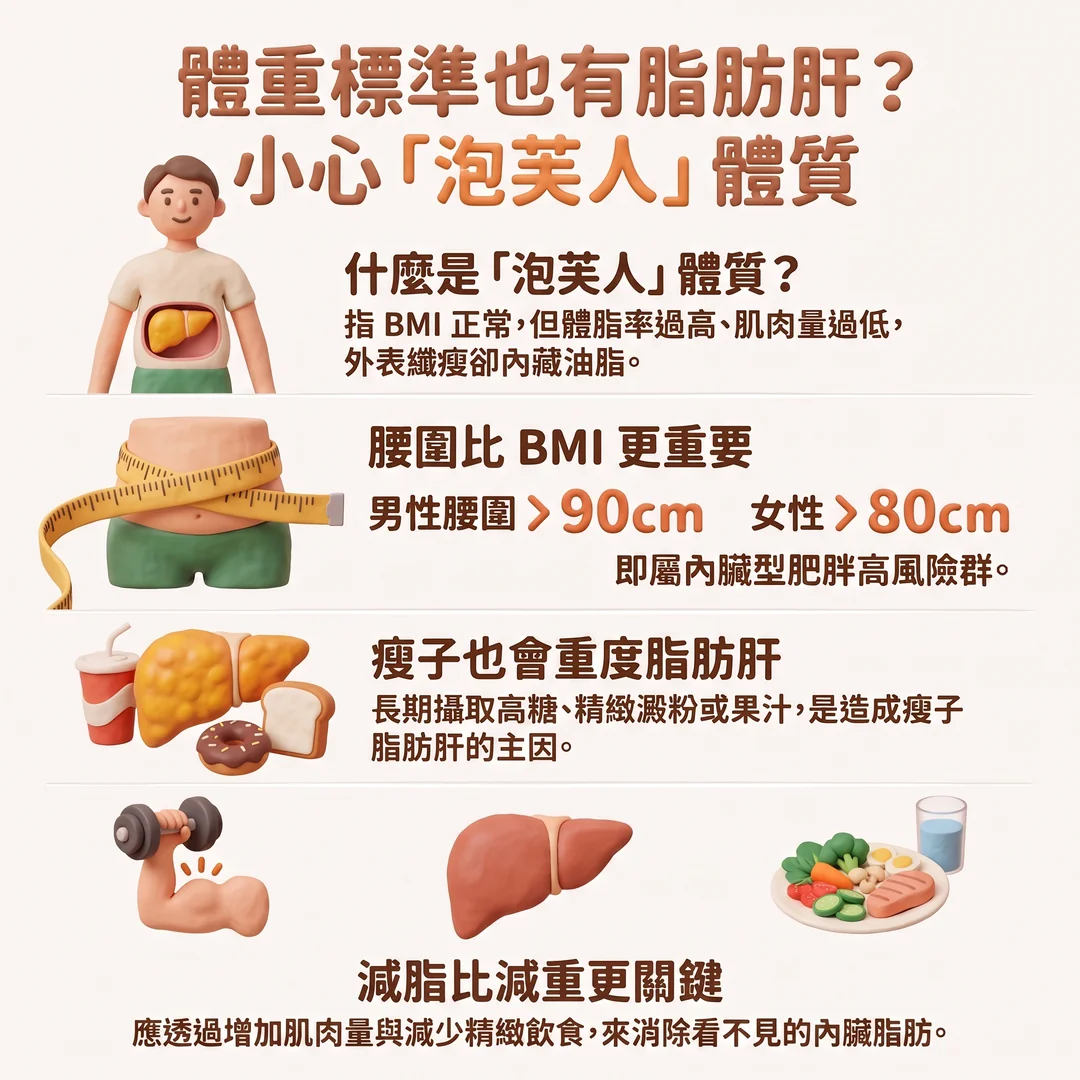 預防泡芙人體質與脂肪肝(圖/AI生成製圖)