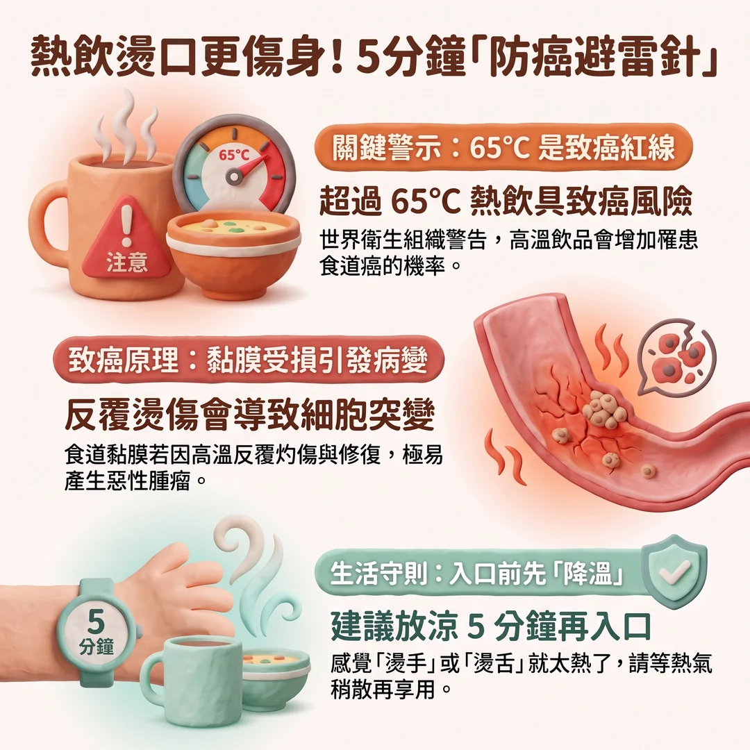 熱飲防癌避雷針（圖／AI生成製圖）