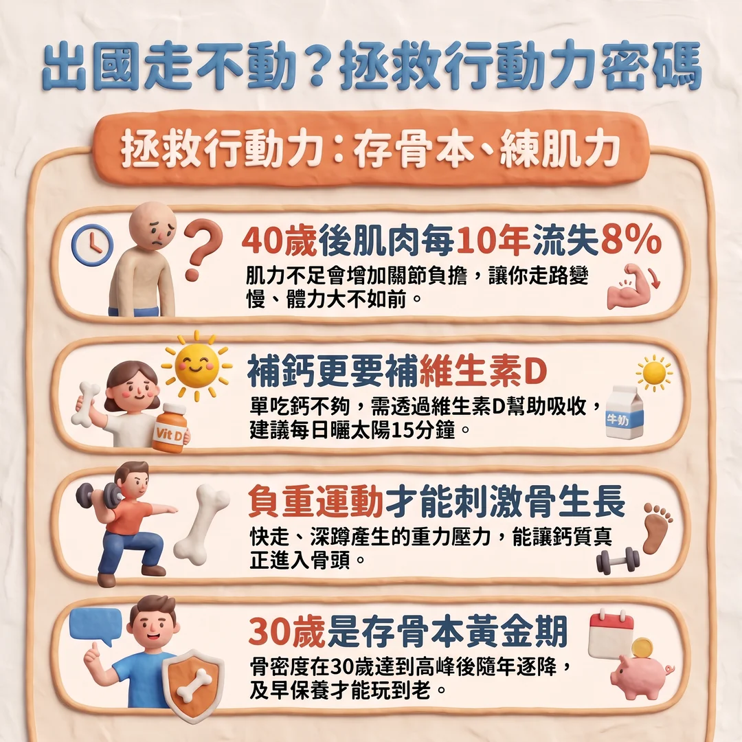 拯救行動力健康指南（圖／AI生成製圖）