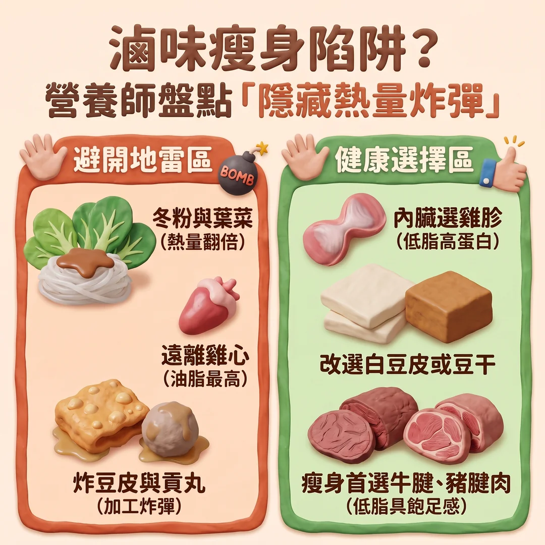 營養師滷味瘦身指南(圖/AI生成製圖)