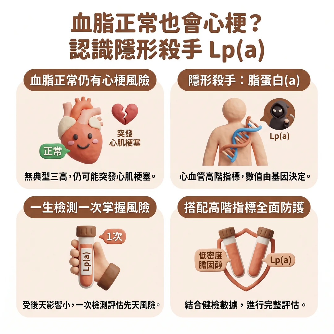 認識隱形殺手 Lp(a)（圖／AI生成製圖）