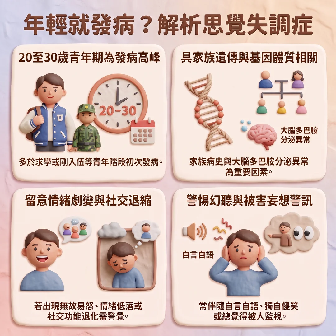 解析思覺失調症（圖／AI生成製圖）