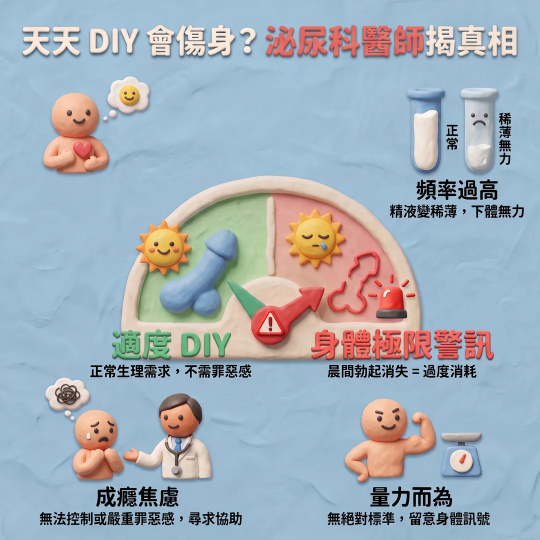 <a href='/search/tags/泌尿科醫師/' target='_blank'>泌尿科醫師</a>揭DIY真相(圖/AI生成製圖)