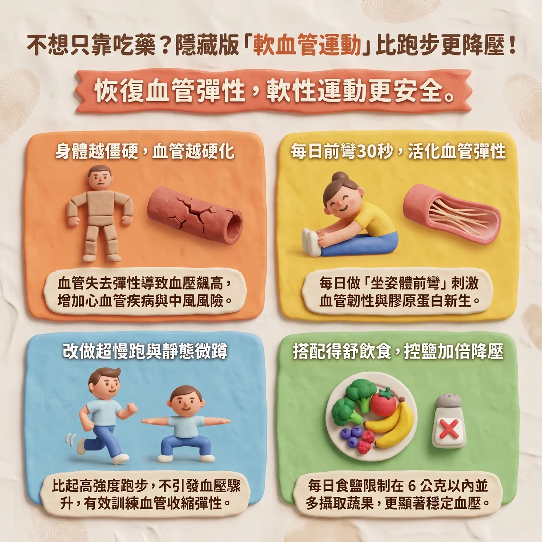軟血管運動降壓指南(圖/AI生成製圖)