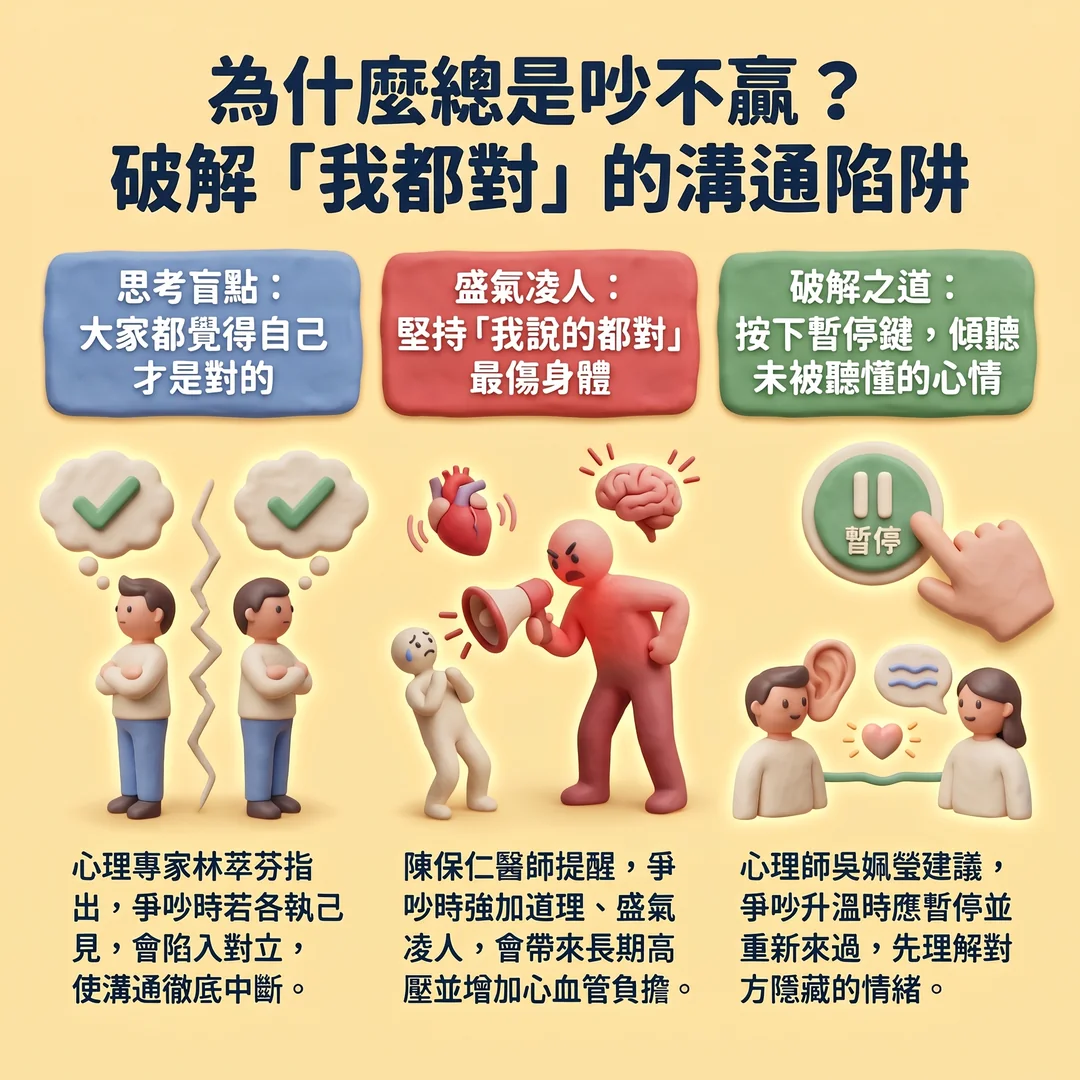 破解溝通陷阱（圖／AI生成製圖）